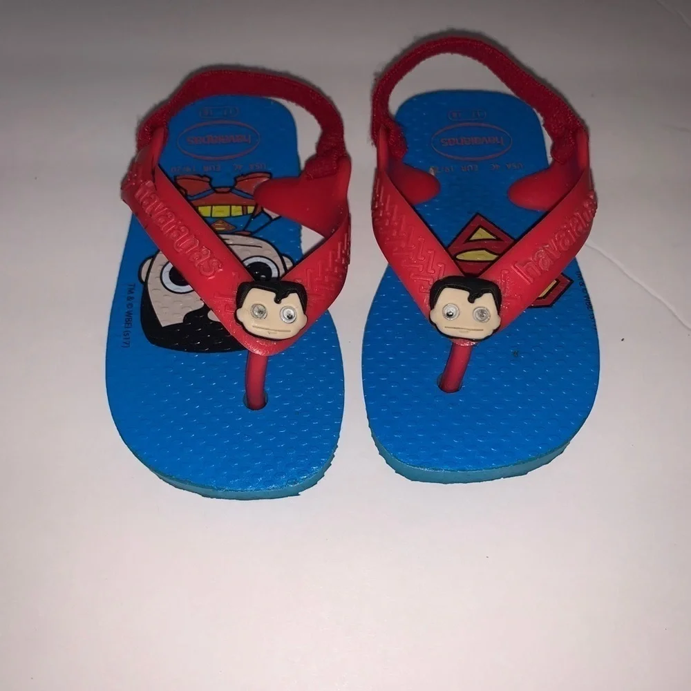 Havaianas Superman baby boy sandals